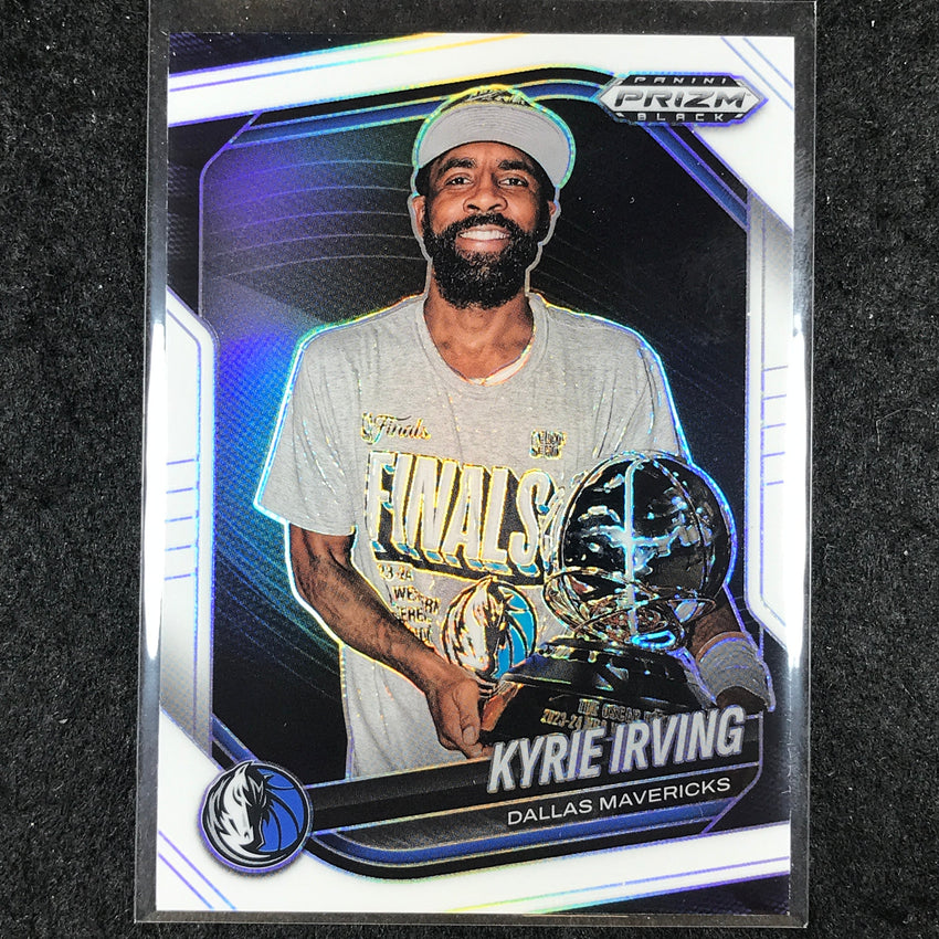 2024-25 Prizm Black KYRIE IRVING Base White /175 #72