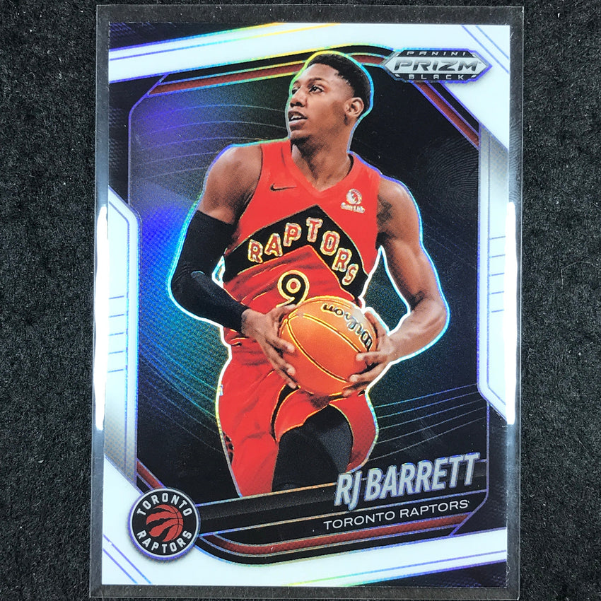 2024-25 Prizm Black RJ BARRETT Base White /175 #73