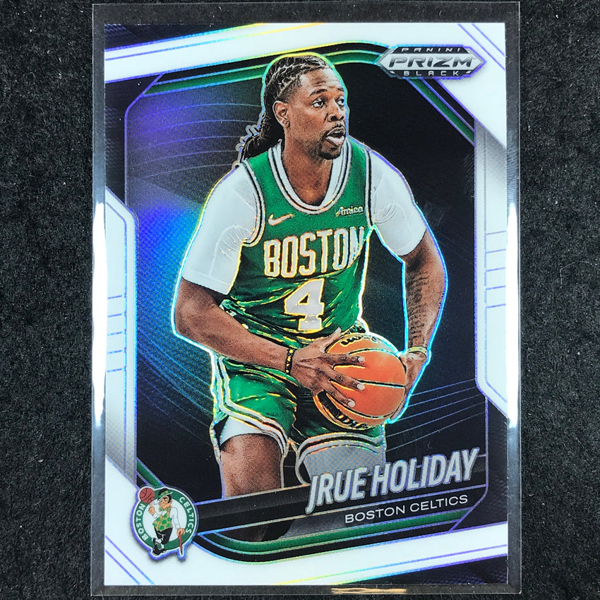 2024-25 Prizm Black JRUE HOLIDAY Base White /175 #75