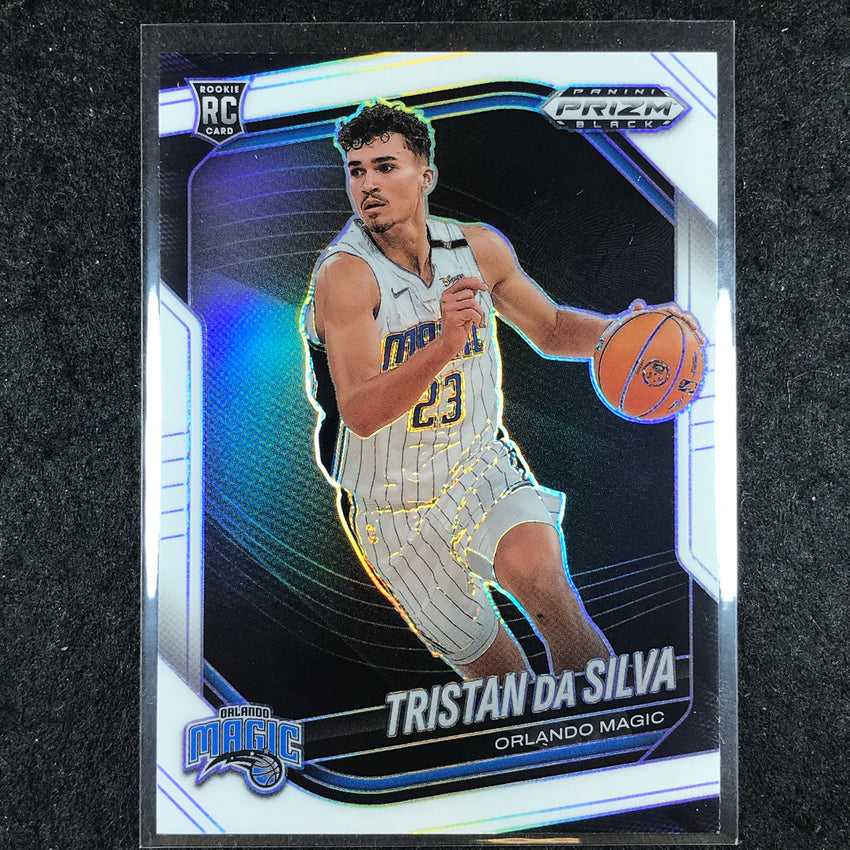 2024-25 Prizm Black TRISTAN DA SILVA Rookie Base White /175 #87