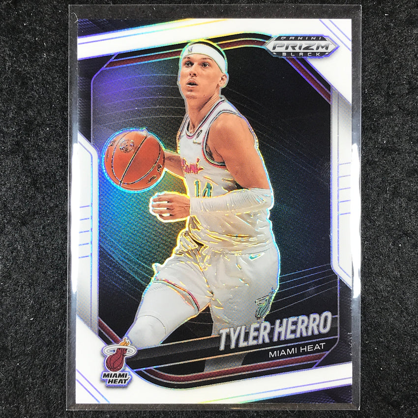 2024-25 Prizm Black TYLER HERRO Base White /175 #88