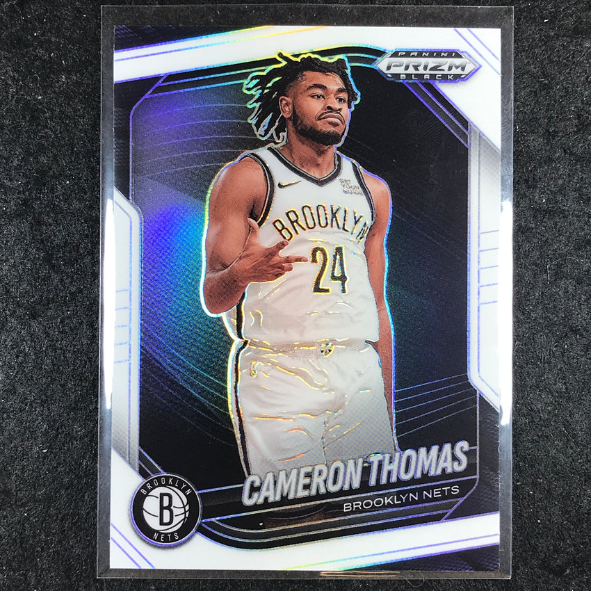 2024-25 Prizm Black CAMERON THOMAS Base White /175 #93