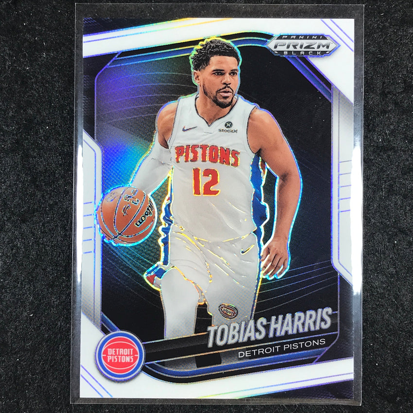 2024-25 Prizm Black TOBIAS HARRIS Base White /175 #95