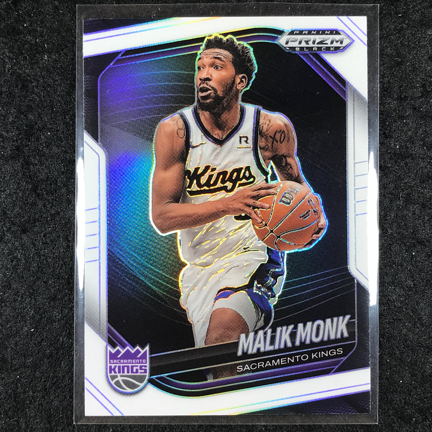 2024-25 Prizm Black MALIK MONK Base White /175 #97