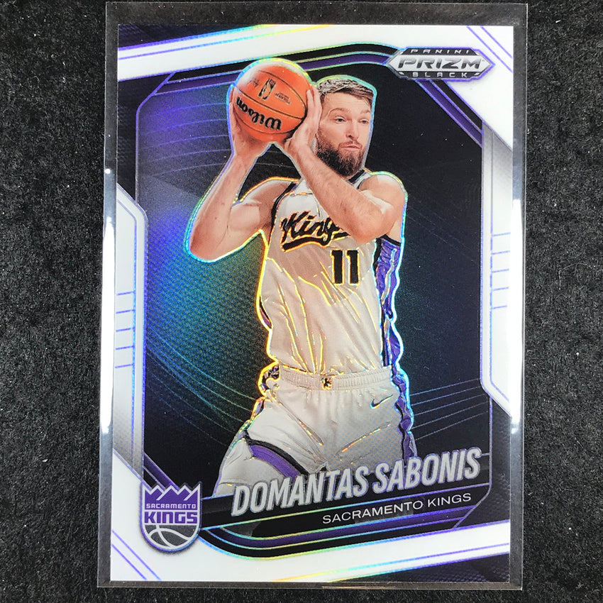 2024-25 Prizm Black DOMANTAS SABONIS Base White /175 #109