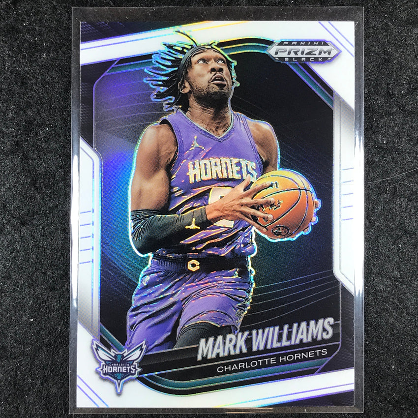 2024-25 Prizm Black MARK WILLIAMS Base White /175 #129