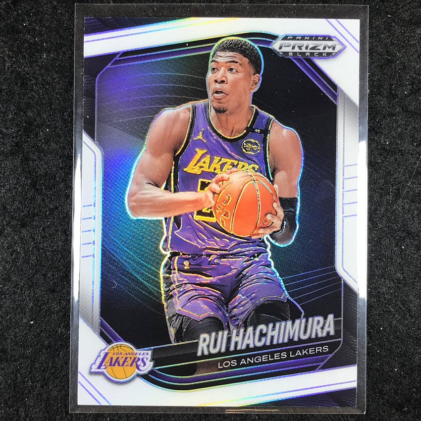 2024-25 Prizm Black RUI HACHIMURA Base White /175 #132