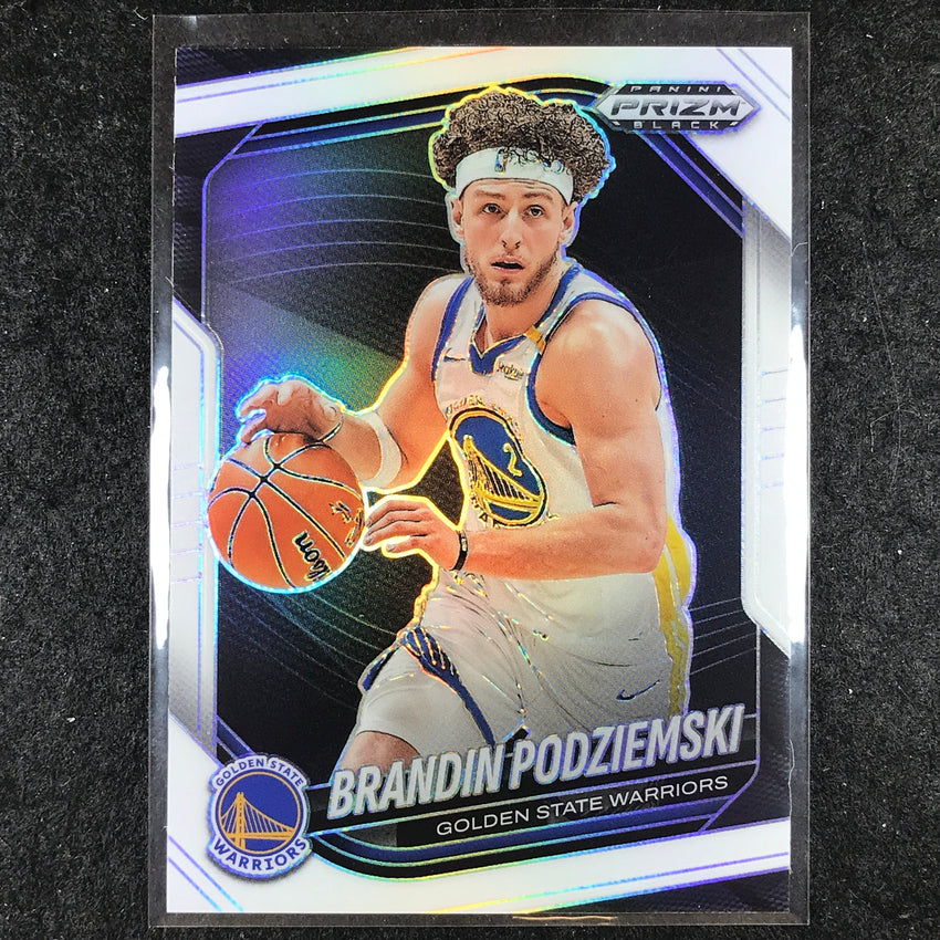 2024-25 Prizm Black BRANDIN PODZIEMSKI Base White /175 #143