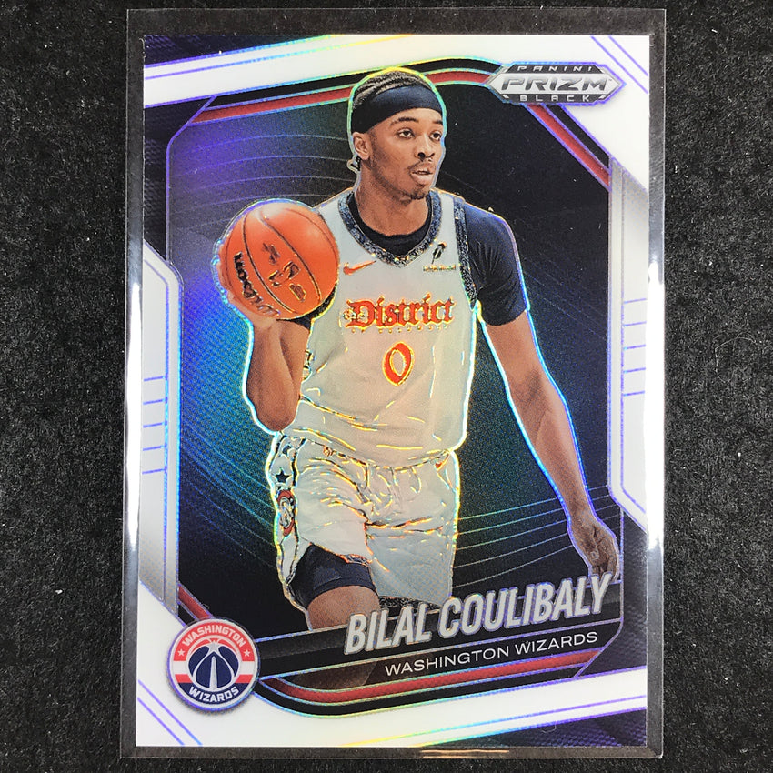 2024-25 Prizm Black BILAL COULIBALY Base White /175 #147
