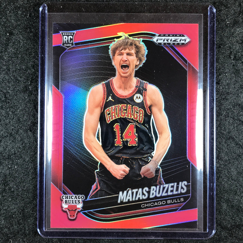 2024-25 Prizm Black MATAS BUZELIS Rookie Base Red /299 #41
