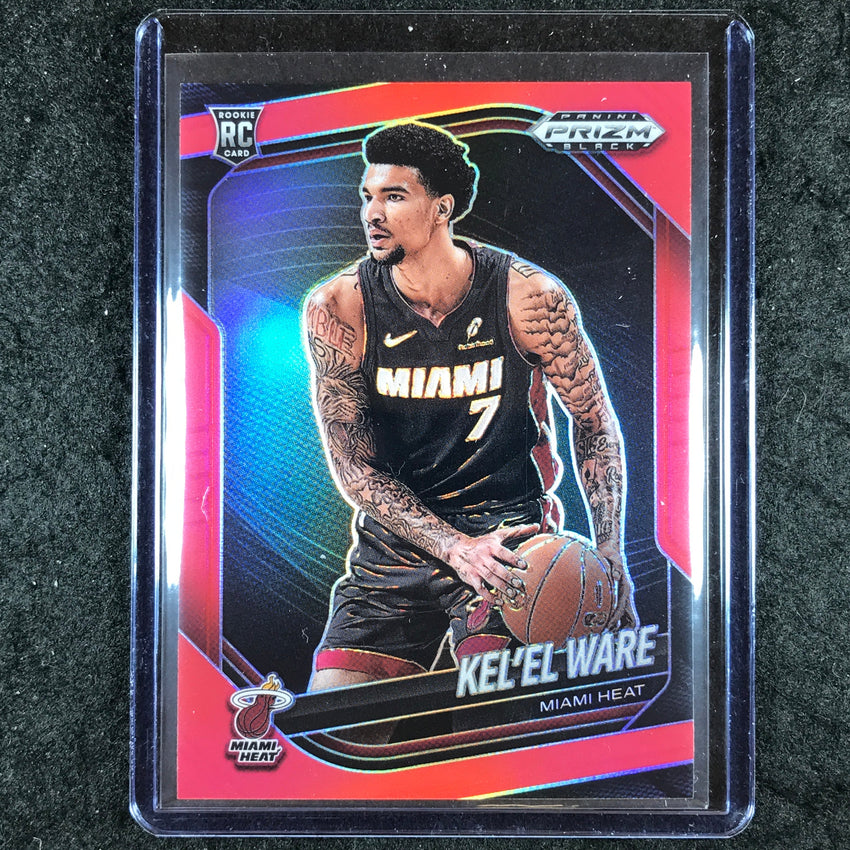 2024-25 Prizm Black KEL'EL WARE Rookie Base Red /299 #156