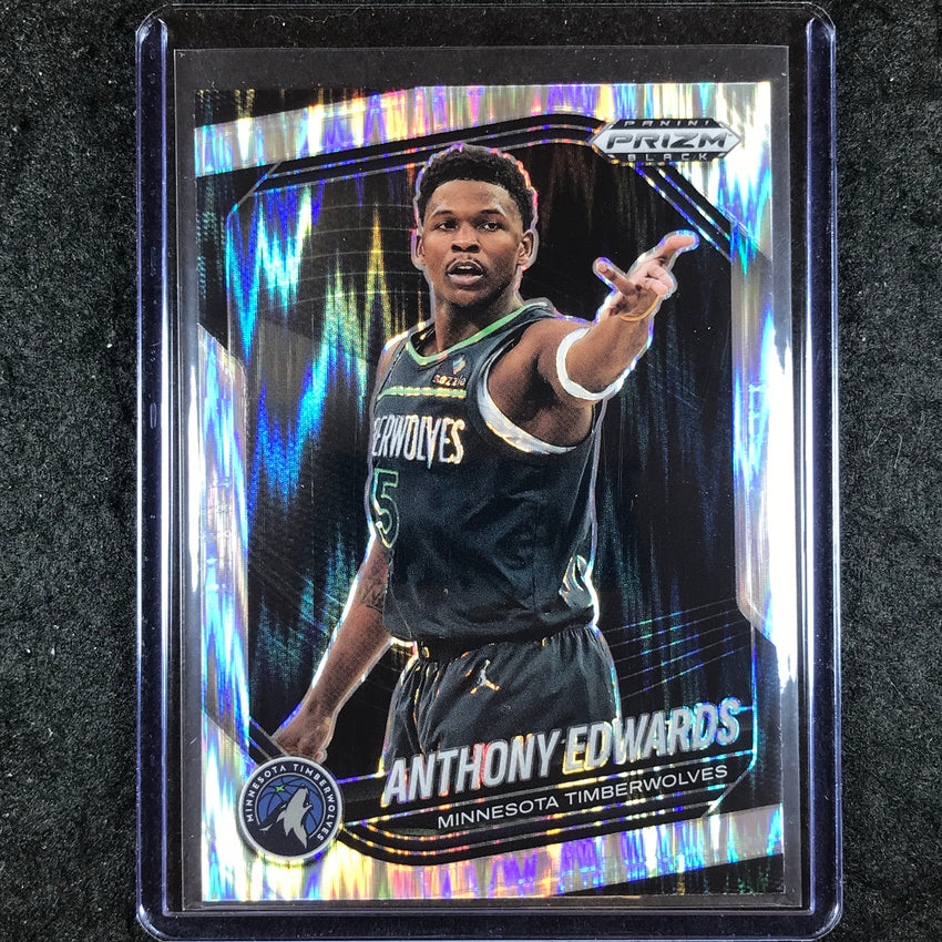 2024-25 Prizm Black ANTHONY EDWARDS Base Skewed /249 #17