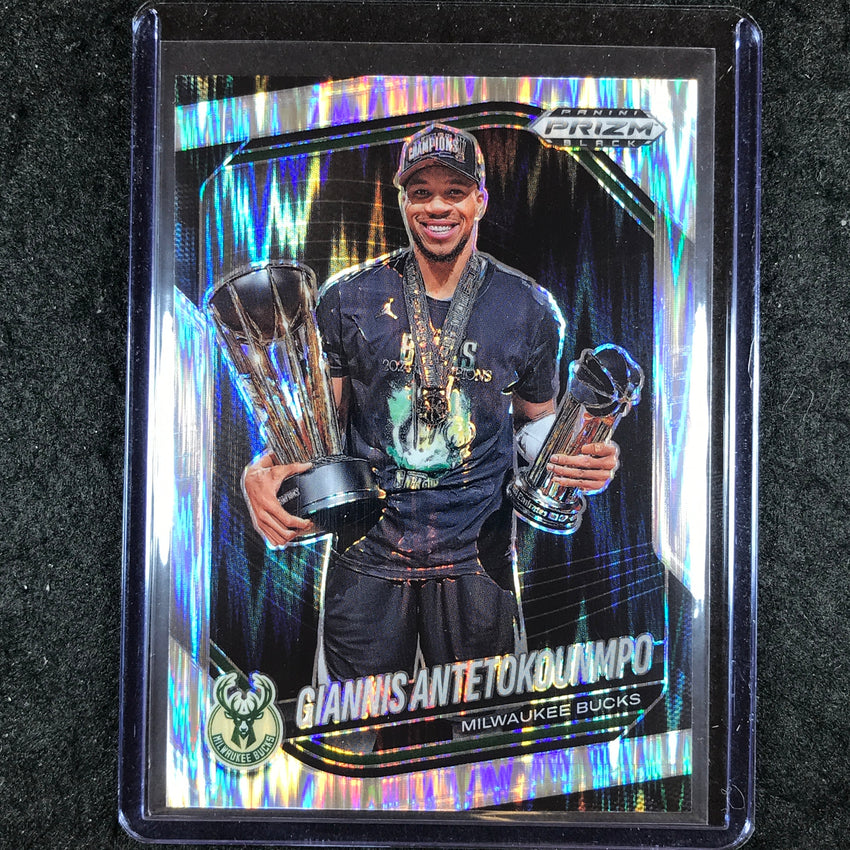 2024-25 Prizm Black GIANNIS ANTETOKOUNMPO Base Skewed /249 #159