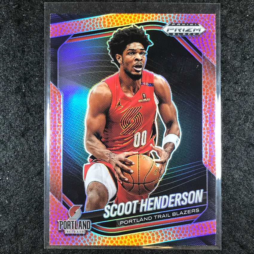 2024-25 Prizm Black SCOOT HENDERSON Base Basketball /225 #13
