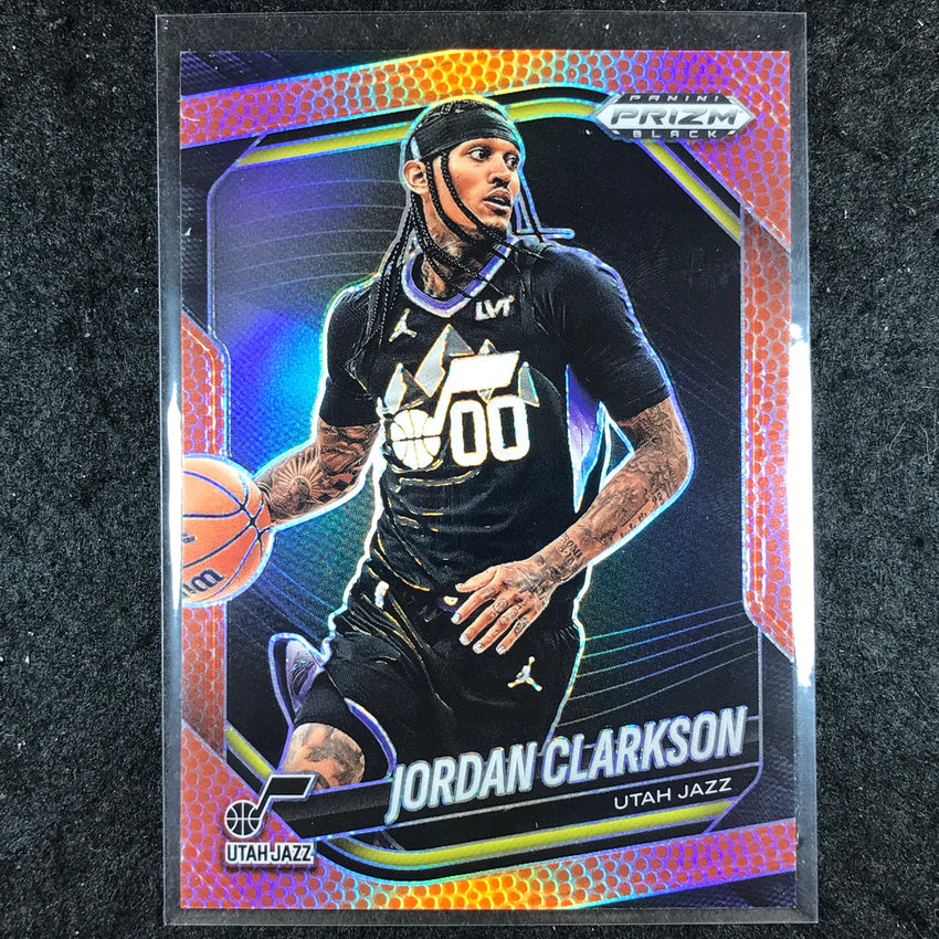 2024-25 Prizm Black JORDAN CLARKSON Base Basketball /225 #19
