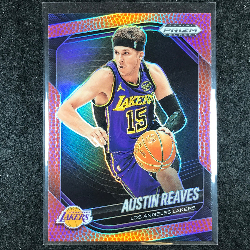 2024-25 Prizm Black AUSTIN REAVES Base Basketball /225 #21