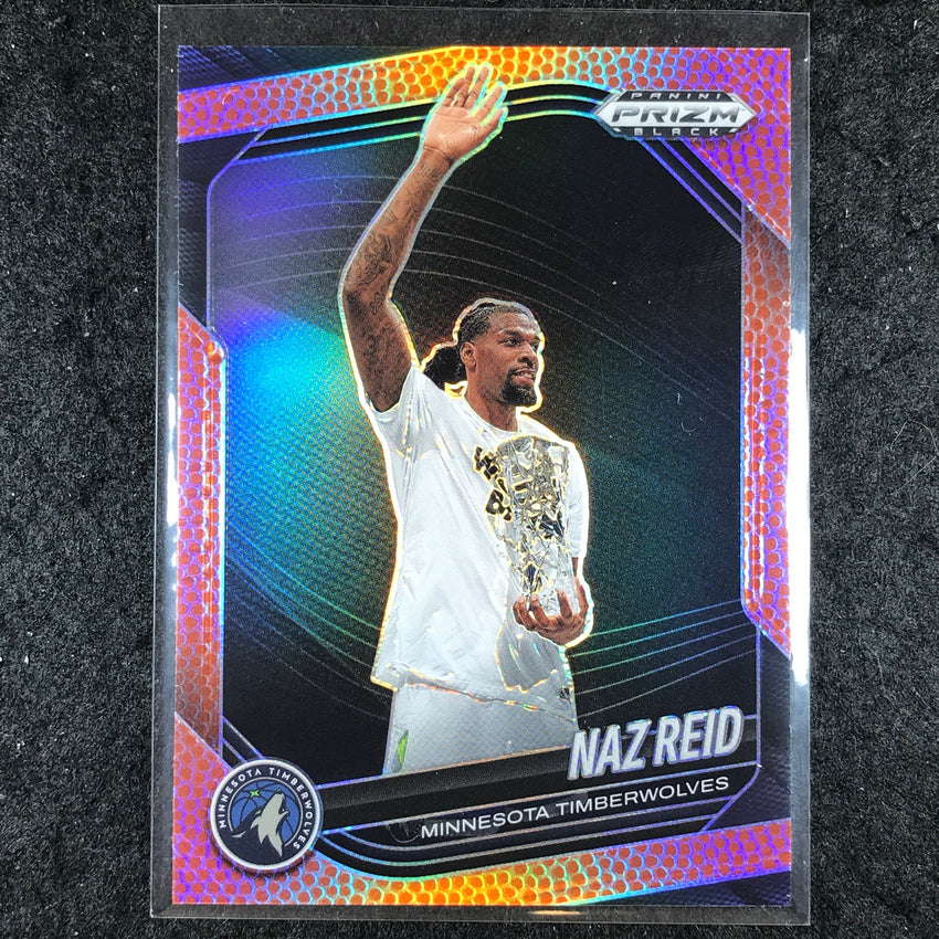 2024-25 Prizm Black NAZ REID Base Basketball /225 #45