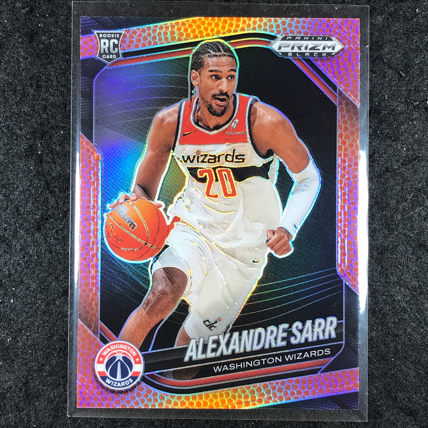 2024-25 Prizm Black ALEXANDRE SARR Rookie Base Basketball /225 #46