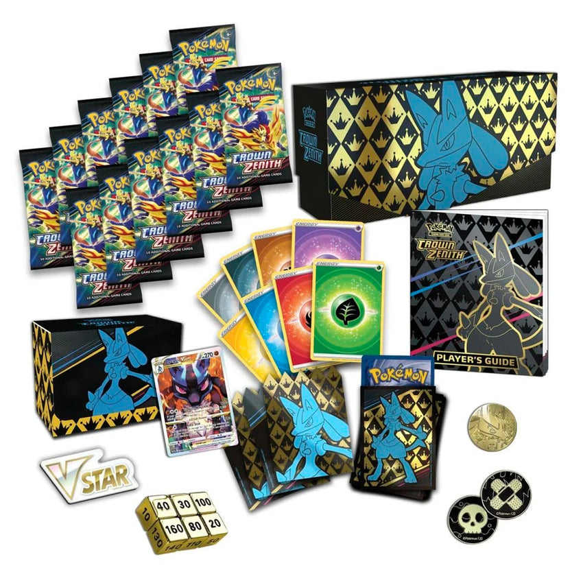 Pokemon TCG SWSH12.5 Crown Zenith POKEMON CENTER Elite Trainer Box