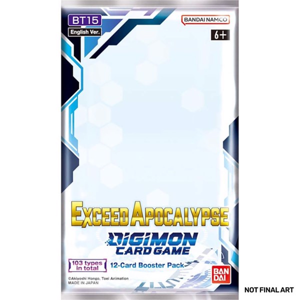 Digimon Card Game BT15 Exceed Apocalypse Booster Pack