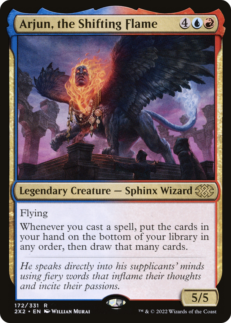 [FOIL] Arjun, the Shifting Flame #172 - RARE 2X2 - Double Masters 2022