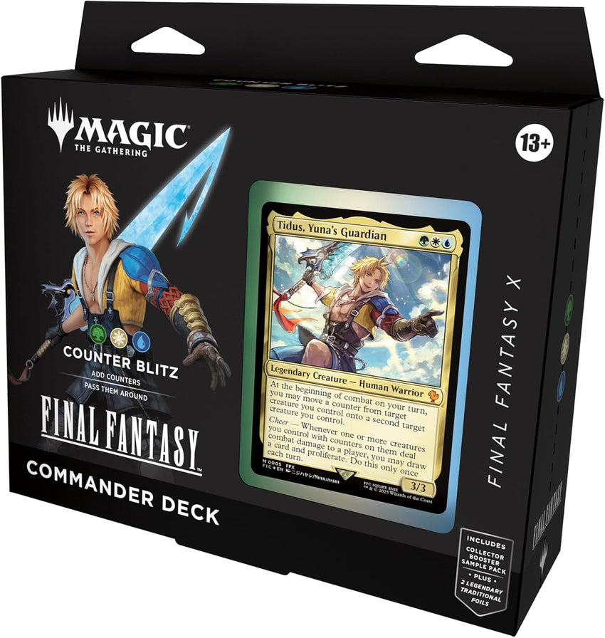 Magic The Gathering - Commander Deck Final Fantasy X [ Tidus, Yuna's Guardian ]