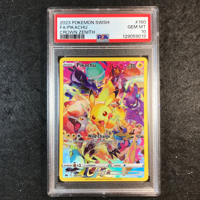 Carte Pokémon Pikachu CRZ 160/159 EB12.5 Zénith Suprême FR - Collection