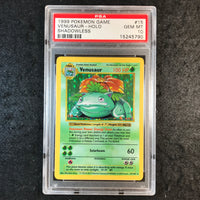 PSA 10 Venusaur - 1999 Foil Shadowless Base Set Unlimited 790