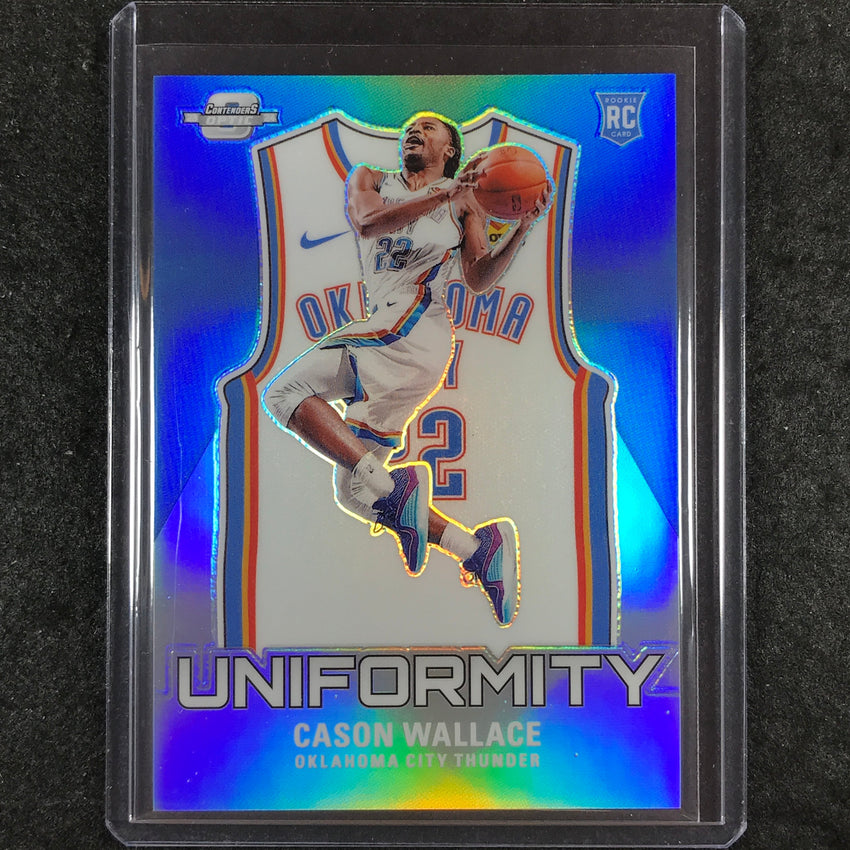 2023-24 Contenders Optic CASON WALLACE Uniformity Rookie Silver #16