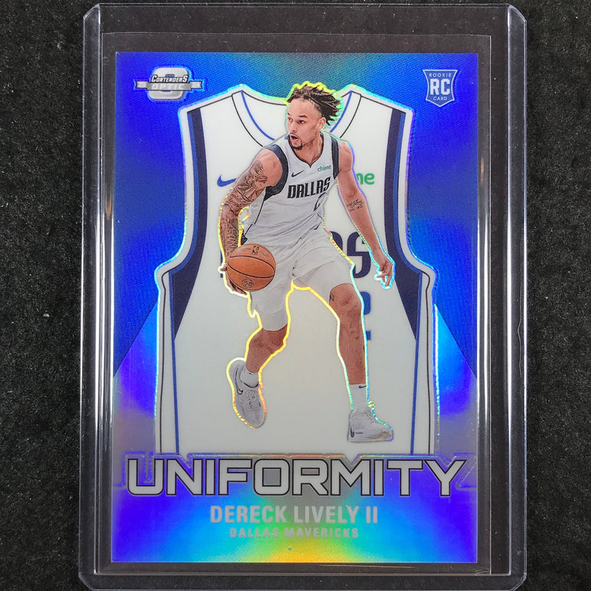 2023-24 Contenders Optic DERECK LIVELY II Uniformity Rookie Silver #19