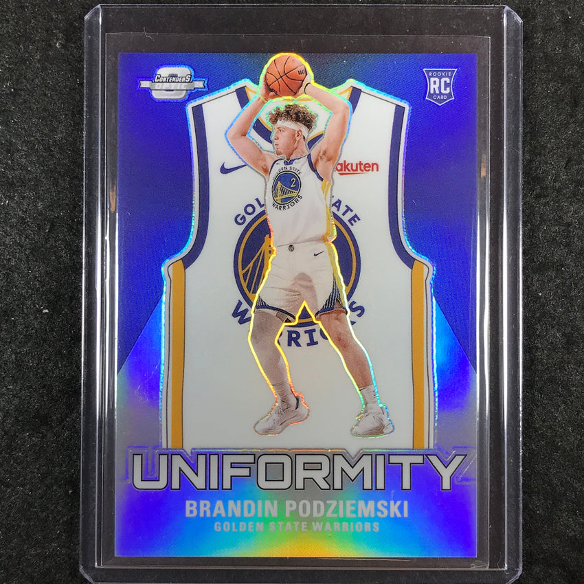 2023-24 Contenders Optic BRANDIN PODZIEMSKI Uniformity Rookie Silver #22