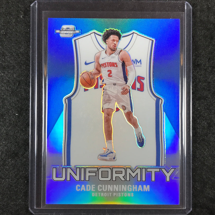 2023-24 Contenders Optic CADE CUNNINGHAM Uniformity Silver #27