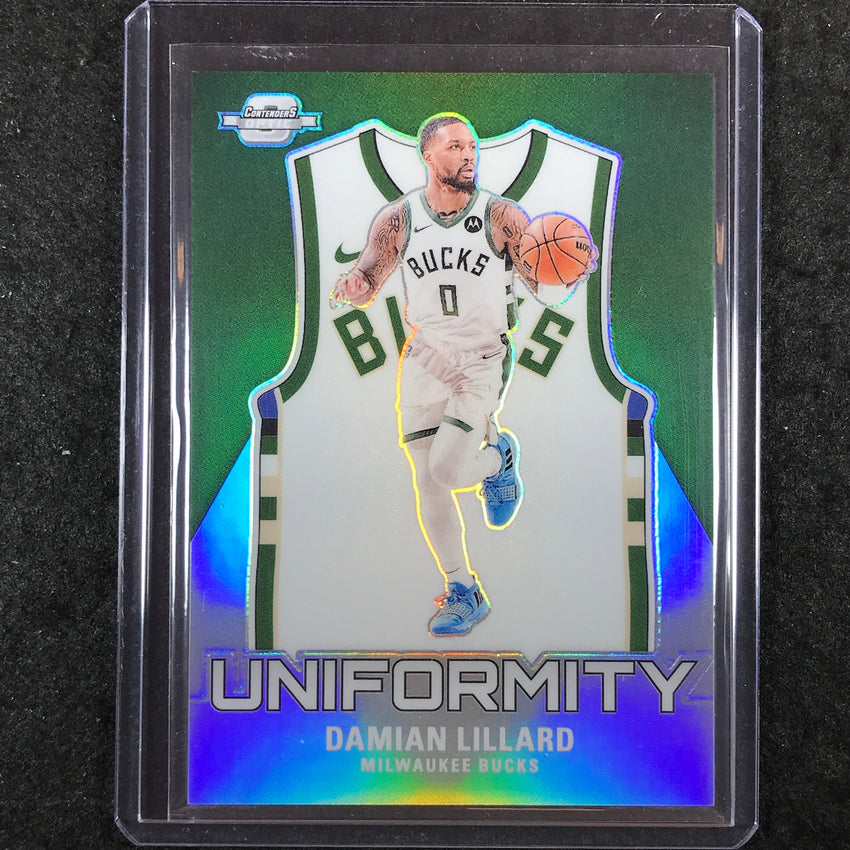 2023-24 Contenders Optic DAMIAN LILLARD Uniformity Silver #30