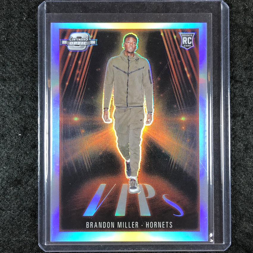 2023-24 Contenders Optic BRANDON MILLER VIPs Rookie Silver #10