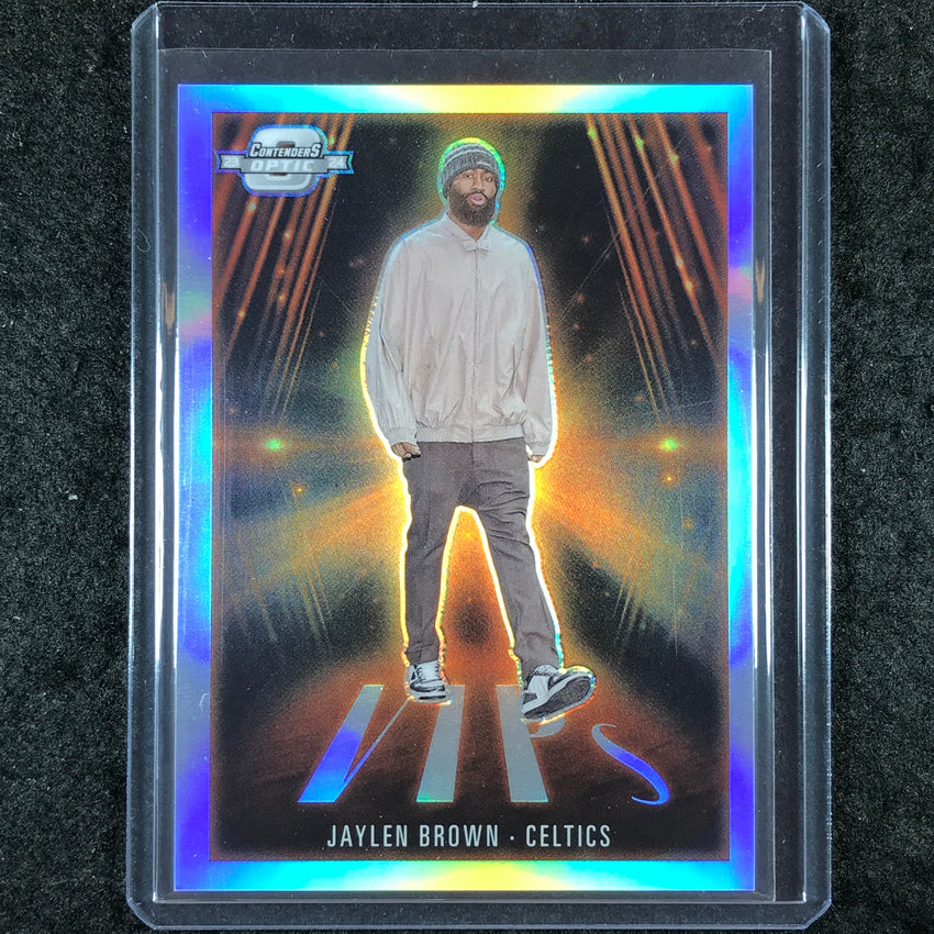 2023-24 Contenders Optic JAYLEN BROWN VIPs Silver #13