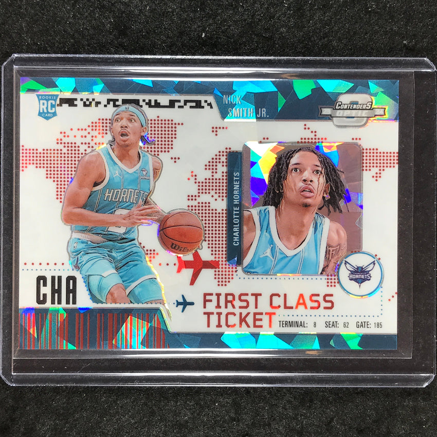 2023-24 Contenders Optic NICK SMITH JR. First Class Ticket Rookie Red Ice 96/175