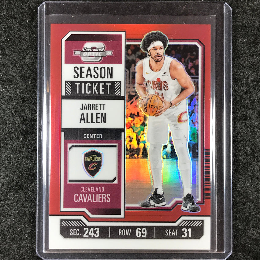 2023-24 Contenders Optic JARRETT ALLEN Season Ticket Red #26