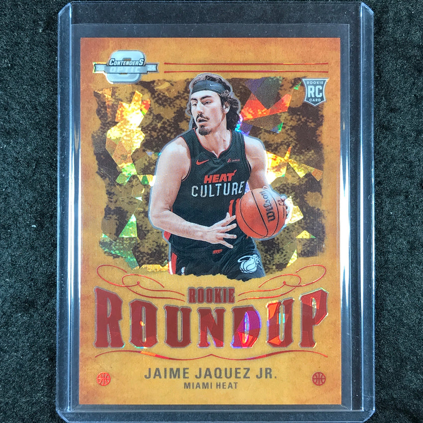 2023-24 Contenders Optic JAIME JAQUEZ JR. Rookie Roundup Rookie Red Ice 20/175