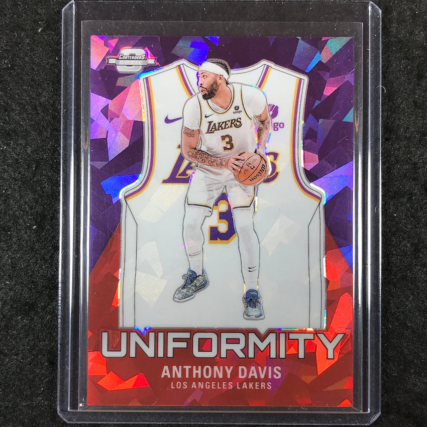2023-24 Contenders Optic ANTHONY DAVIS Uniformity Red Cracked Ice 81/175