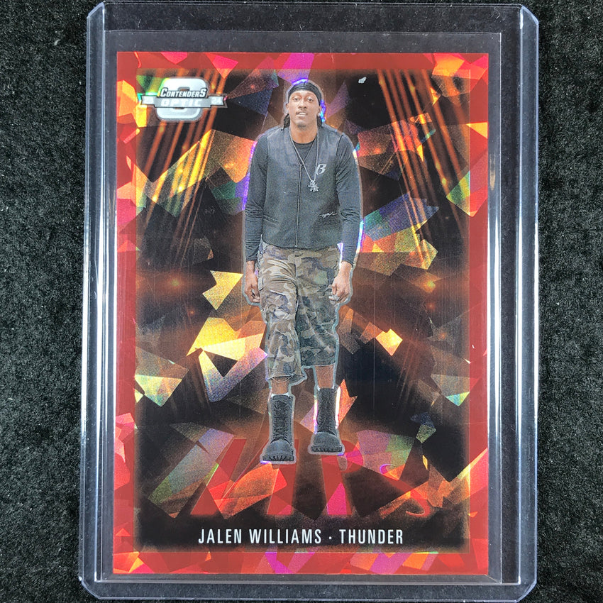 2023-24 Contenders Optic JALEN WILLIAMS VIPs Red Cracked Ice 31/175