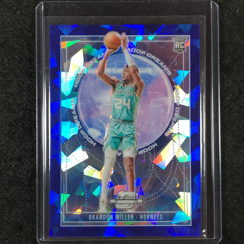 2023-24 Contenders Optic BRANDON MILLER Hoop Dreams Rookie Blue Ice 13/75