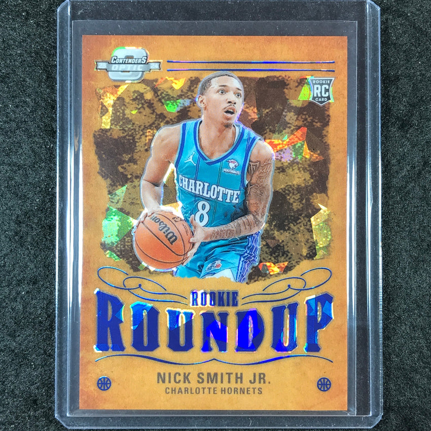 2023-24 Contenders Optic NICK SMITH JR. Rookie Roundup Blue Cracked Ice 51/75