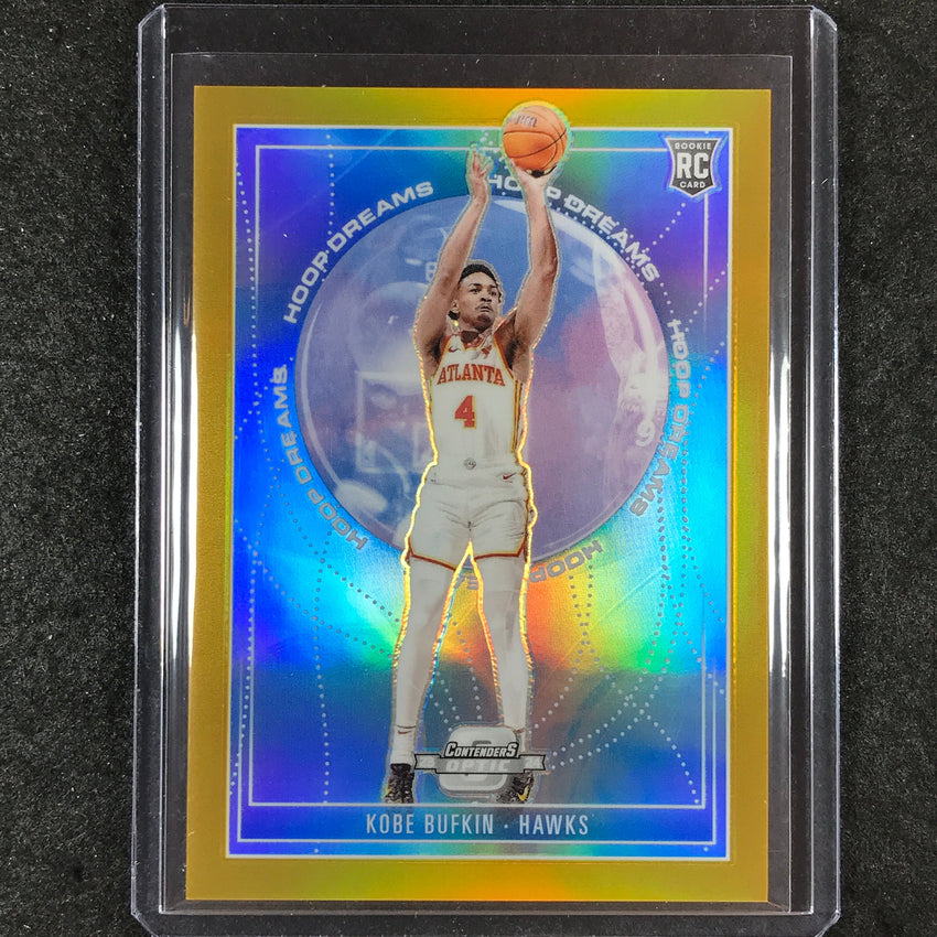 2023-24 Contenders Optic KOBE BUFKIN Hoop Dreams Rookie Gold 9/10