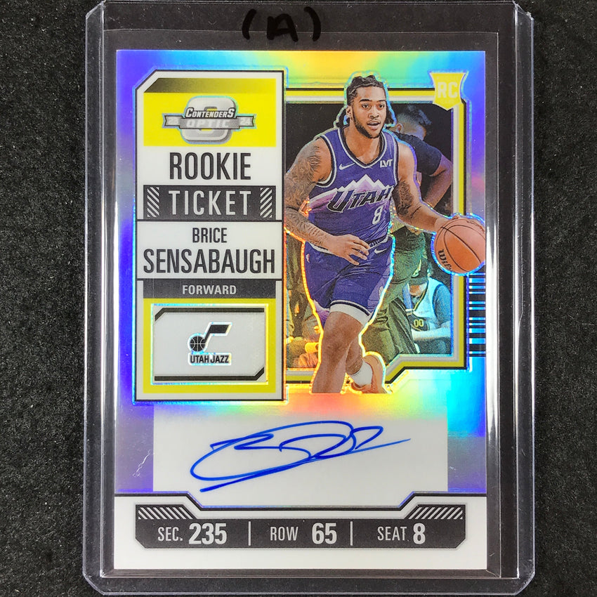 2023-24 Contenders Optic BRICE SENSABAUGH Rookie Ticket Auto Silver #111 (A)