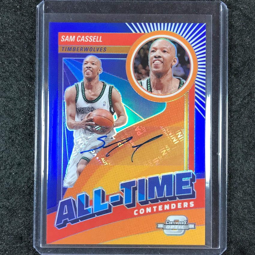 2023-24 Contenders Optic SAM CASSELL All-Time Contenders Auto Blue 29/75