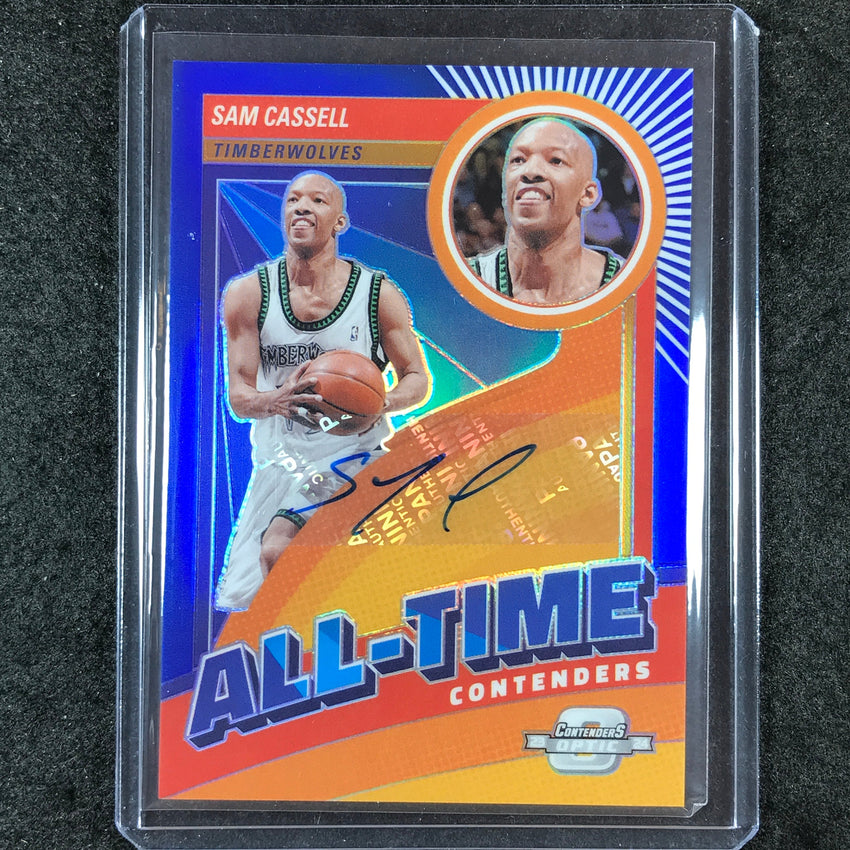 2023-24 Contenders Optic SAM CASSELL All-Time Contenders Auto Blue 40/75