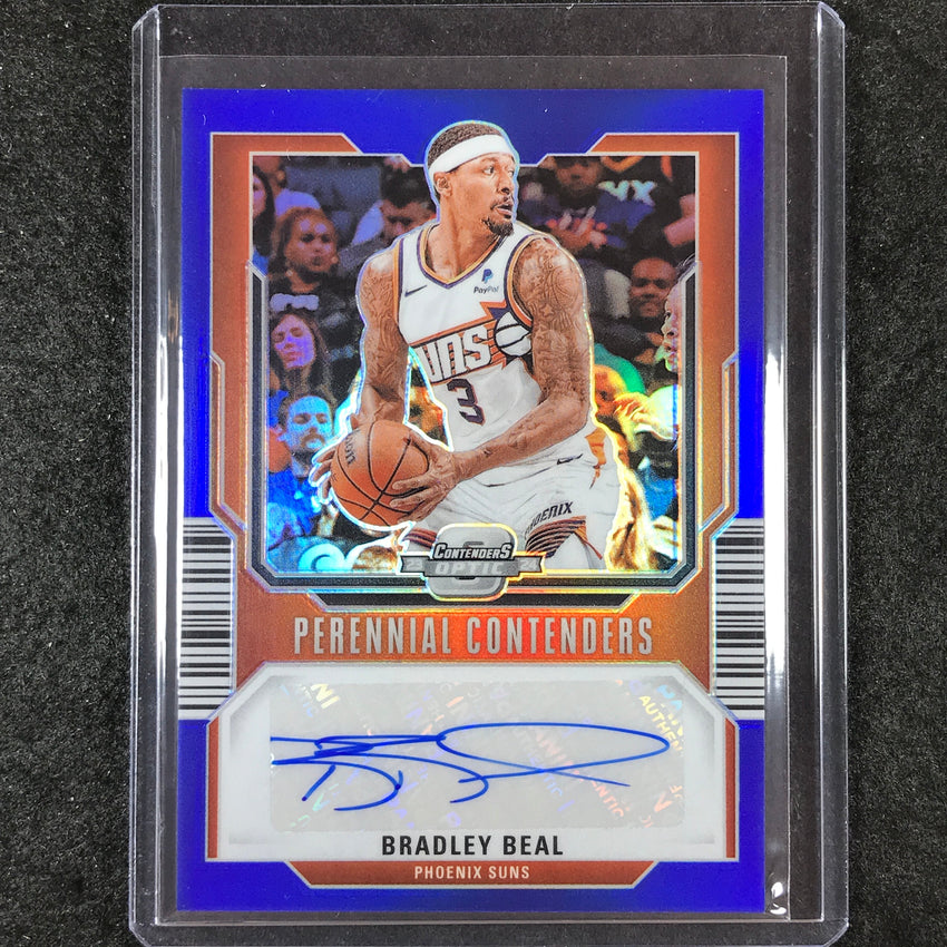 2023-24 Contenders Optic BRADLEY BEAL Perennial Contenders Auto Blue 37/75