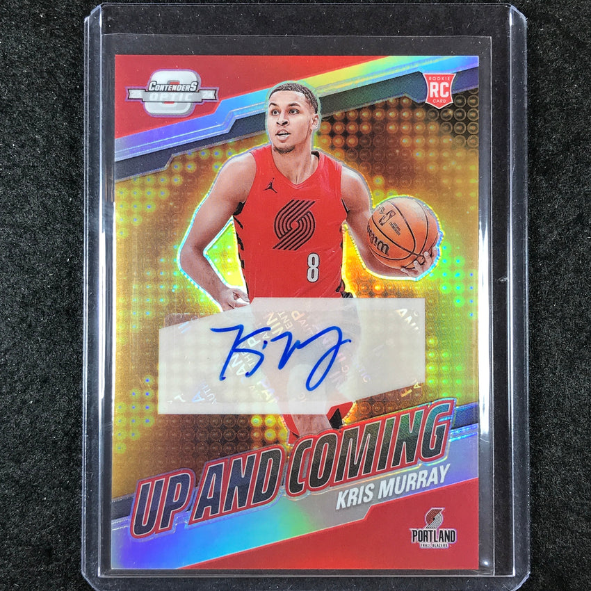2023-24 Contenders Optic KHRIS MURRAY Up And Coming Rookie Auto Silver 54/125