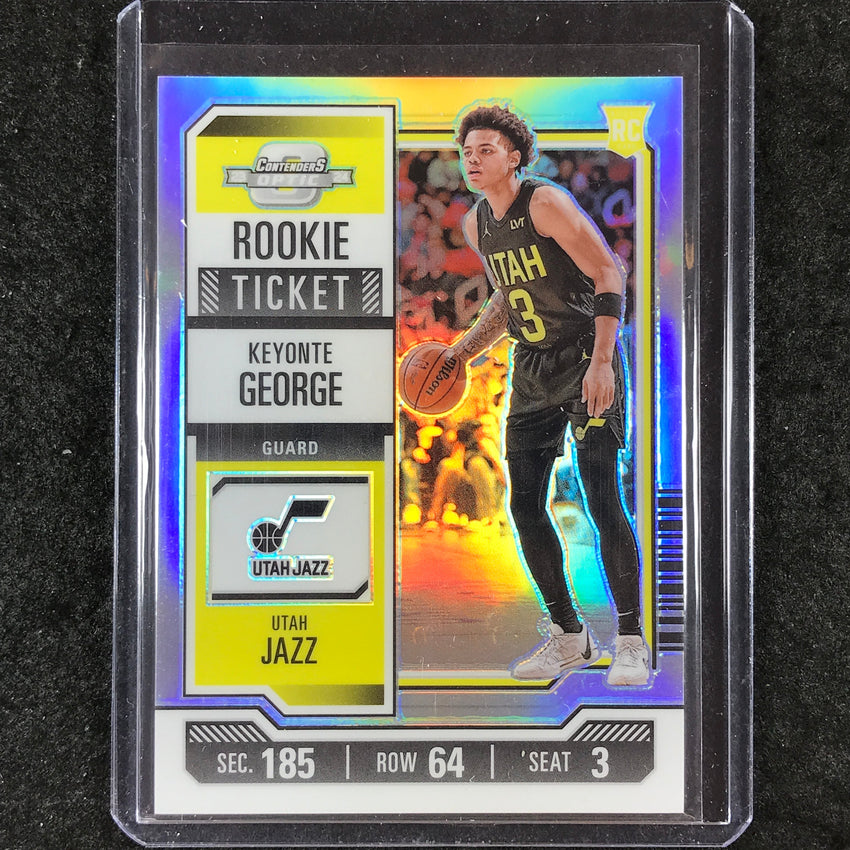 2023-24 Contenders Optic KEYONTE GEORGE Rookie Ticket Silver #5