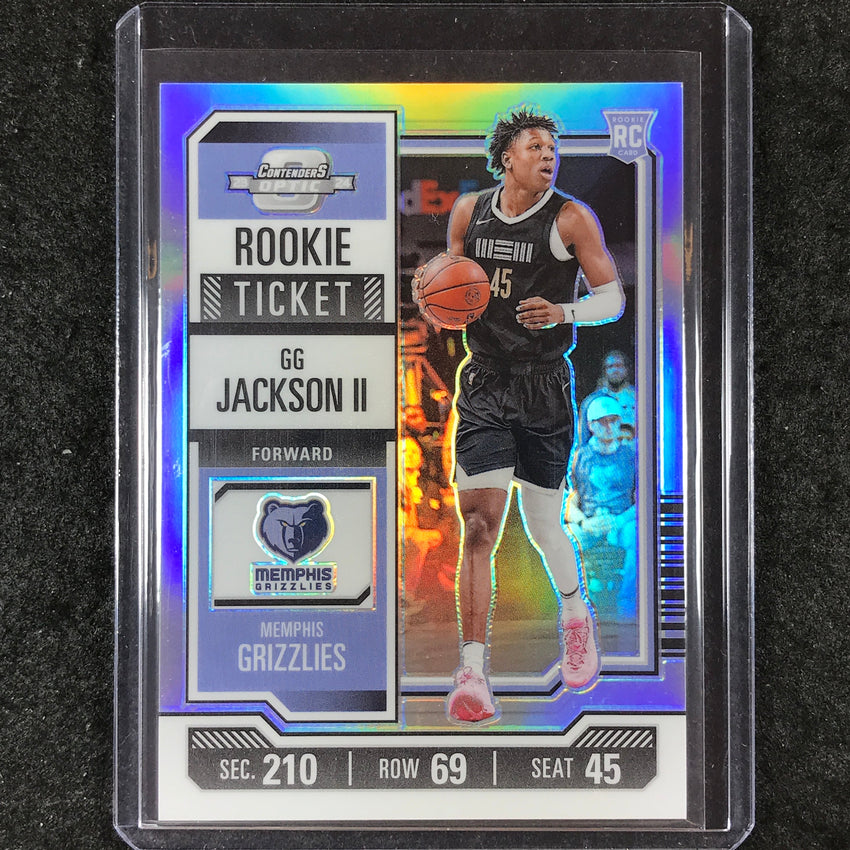 2023-24 Contenders Optic GG JACKSON II Rookie Ticket Silver #6